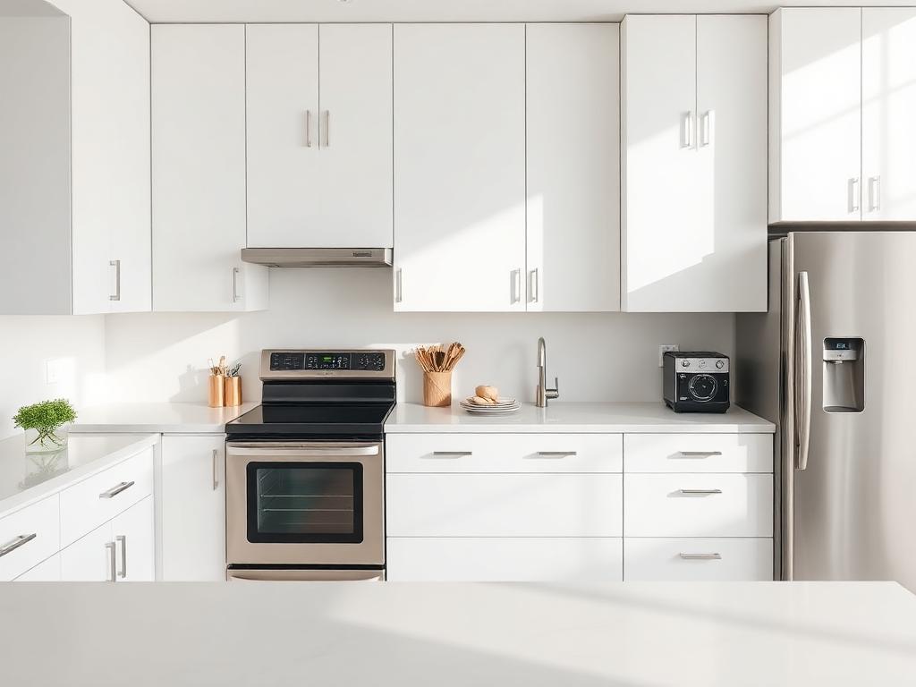Kitchen cleaned by SparkHome Cleaning in Toronto